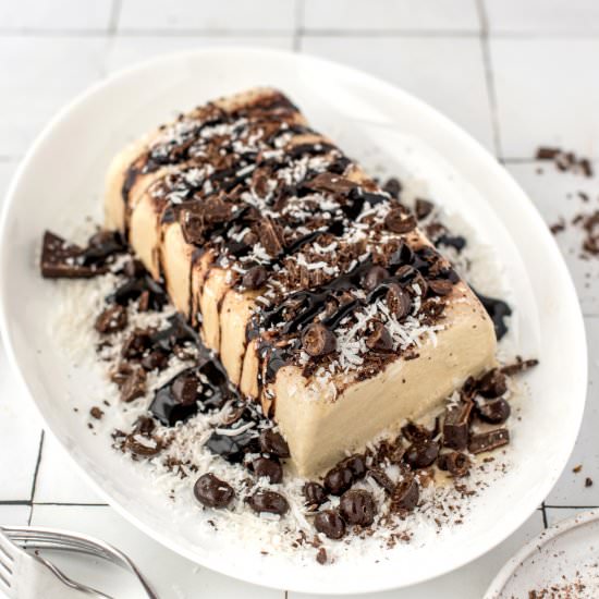 Coconut Iced Coffee Semifreddo