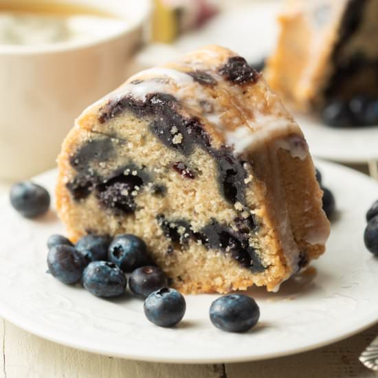 Vegan Blueberry Cake