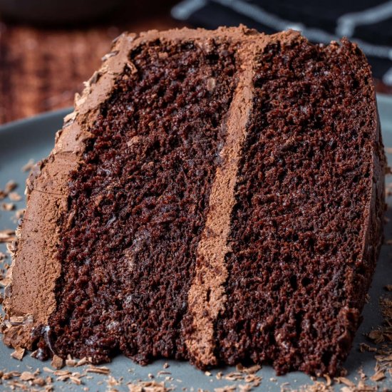 Vegan Chocolate Fudge Cake