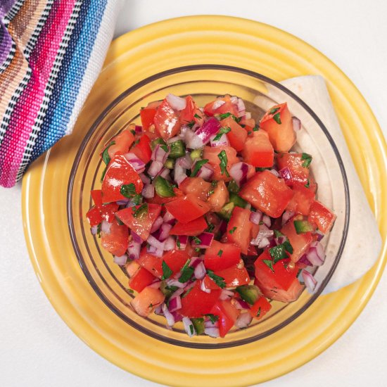 How to Make Pico de Gallo