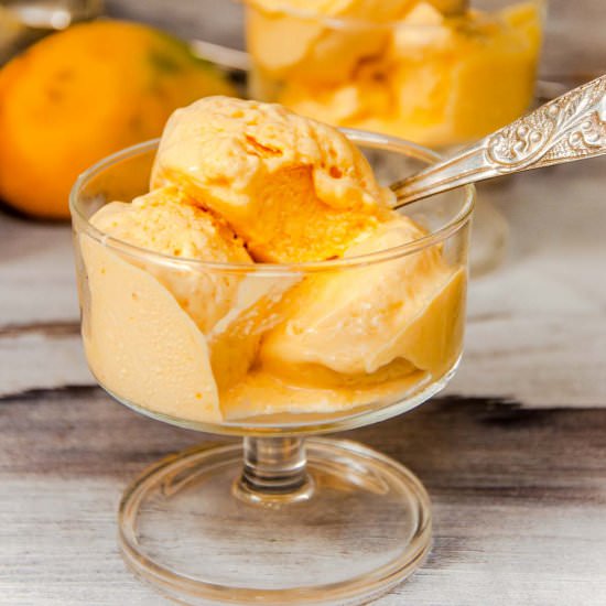 Mango Ice Cream