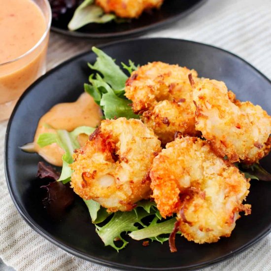 Air Fryer Crispy Coconut Shrimp