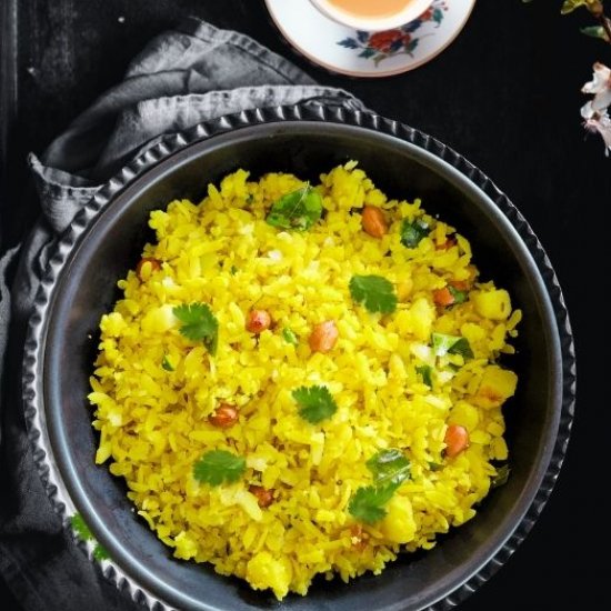 Aloo Poha [Flatened Rice]