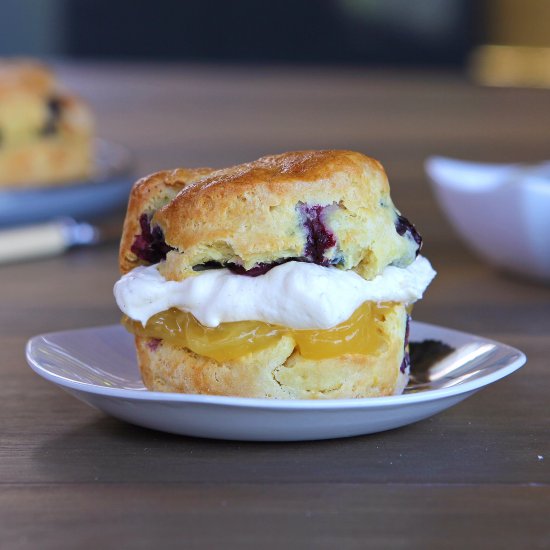 GF Blueberry Lemon Scones