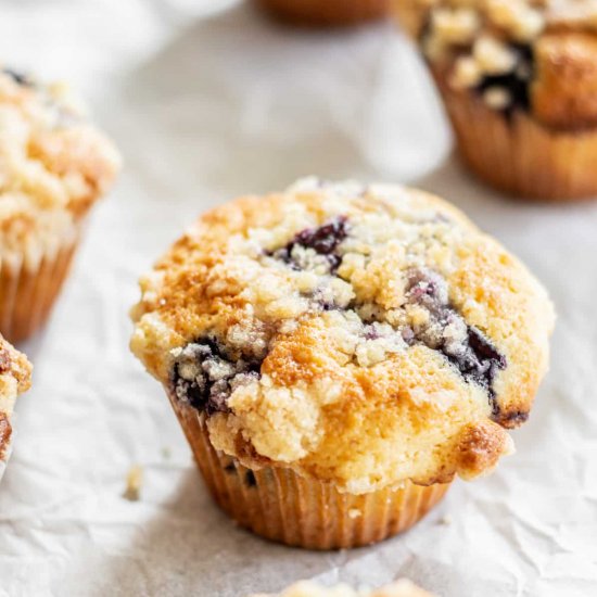 Buttermilk Blueberry Muffins