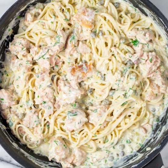 Salmon Pasta