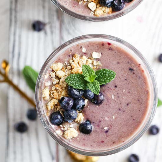 Blueberry Pie Smoothie Recipe