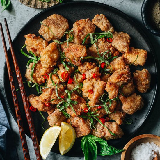 Air Fryer Salt and Pepper Chicken