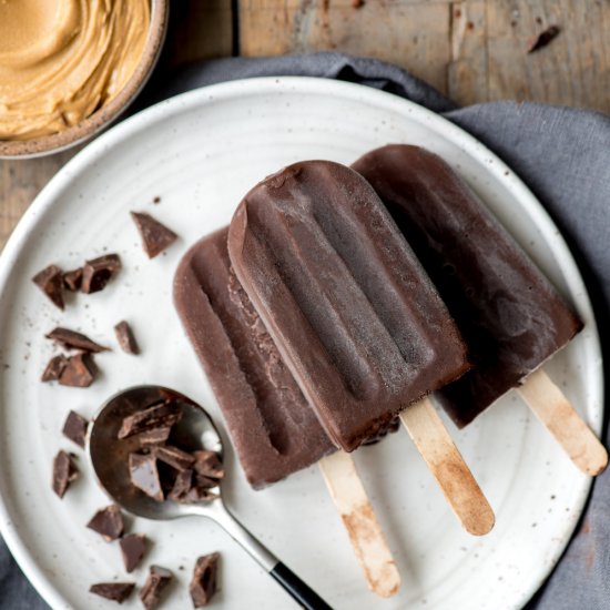 Peanut Butter Fudgesicles