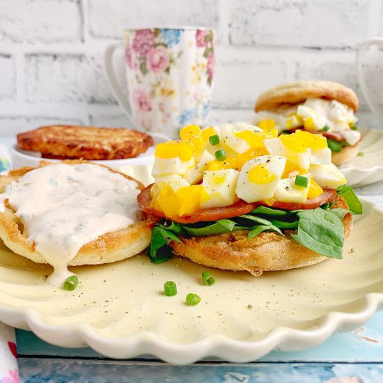 Eggs Benedict Sandwich