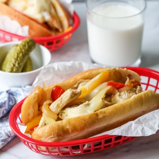 Chicken Philly Cheesesteak