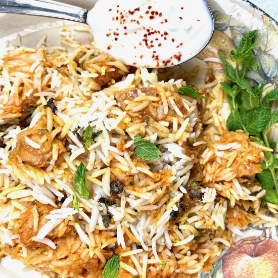 Chicken Tikka Masala Biryani