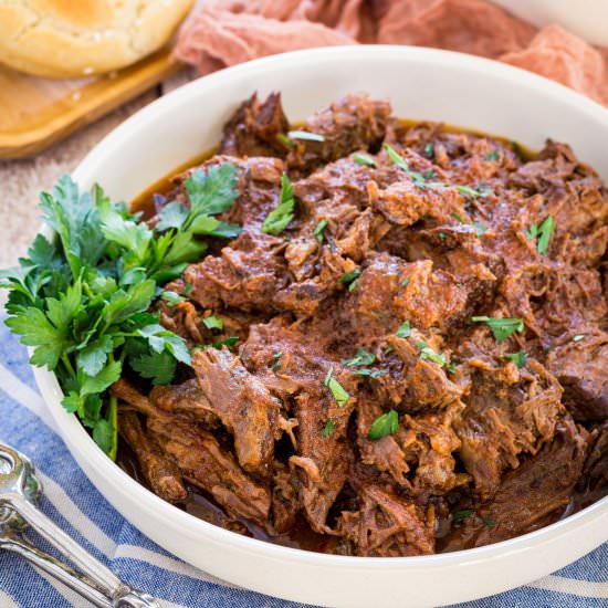 Crockpot Barbecue Beef