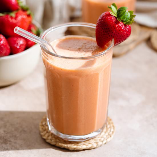 Strawberry Peach Smoothie