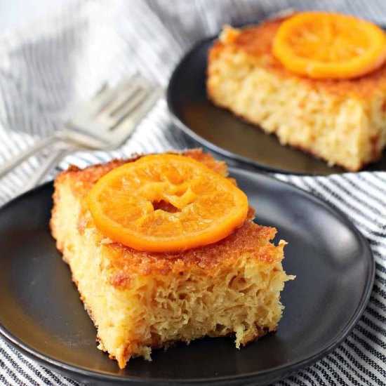 Greek Orange-Phyllo Cake