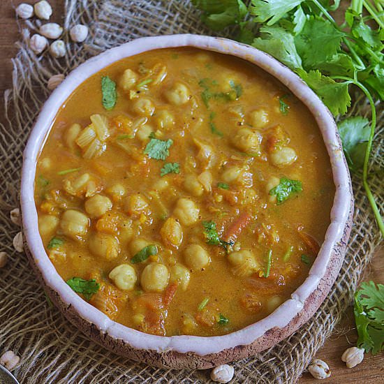 Butternut Squash and Chickpea Curry