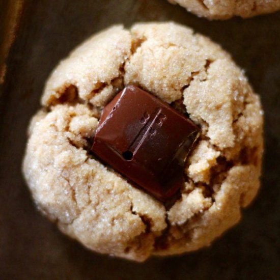 Vegan Peanut Butter Blossoms