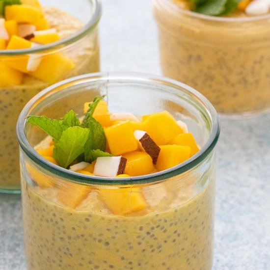 Mango Chia Pudding