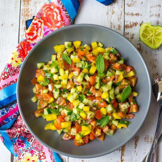 Persian Shirazi Salad