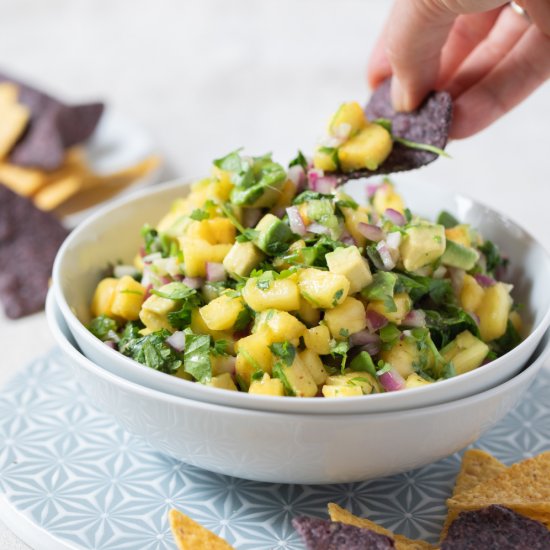 Pineapple Avocado Salsa