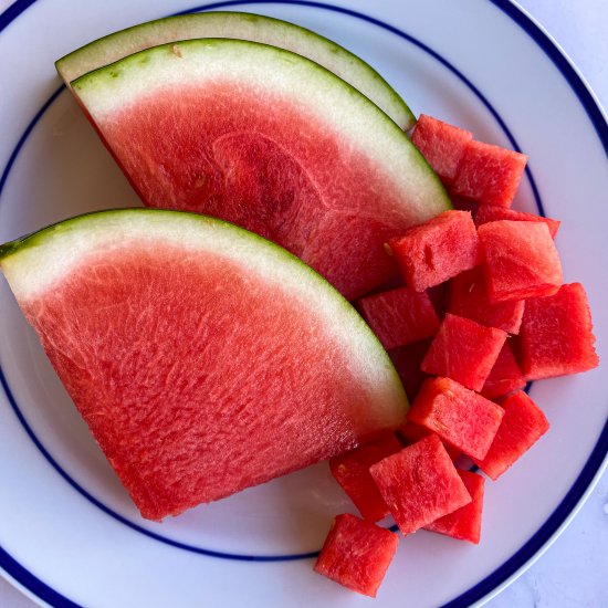 How to Cut a Watermelon