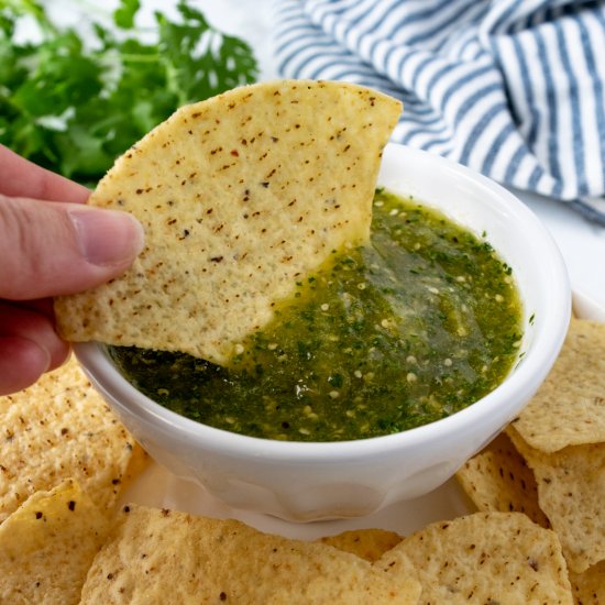 Homemade Salsa Verde