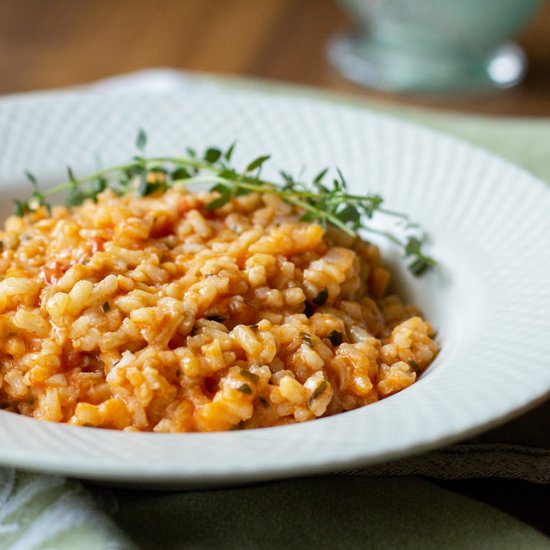 Roasted Tomato Risotto