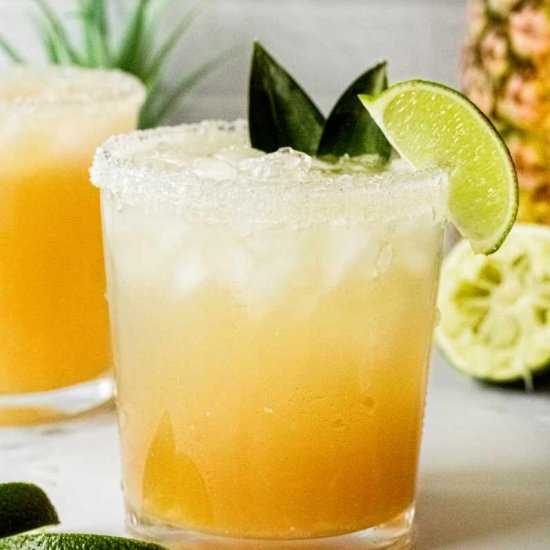 Pineapple Lime Virgin Margarita