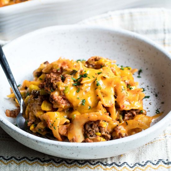 Beef Noodle Casserole