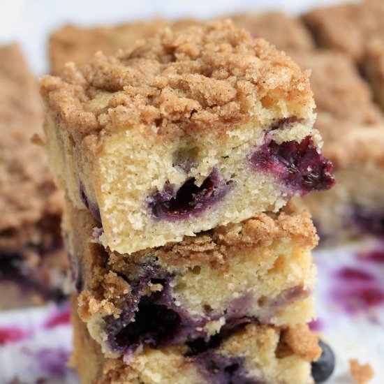 Lemon Blueberry Coffee Cake