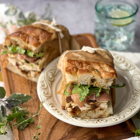 Chicken Focaccia Sandwich