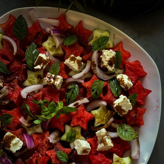 Refreshing Watermelon Feta Salad