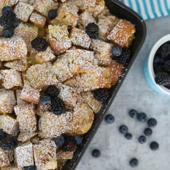 Sticky Baked French Toast