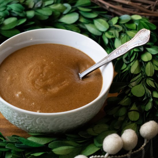 Turkey Giblet Gravy (No Giblets)