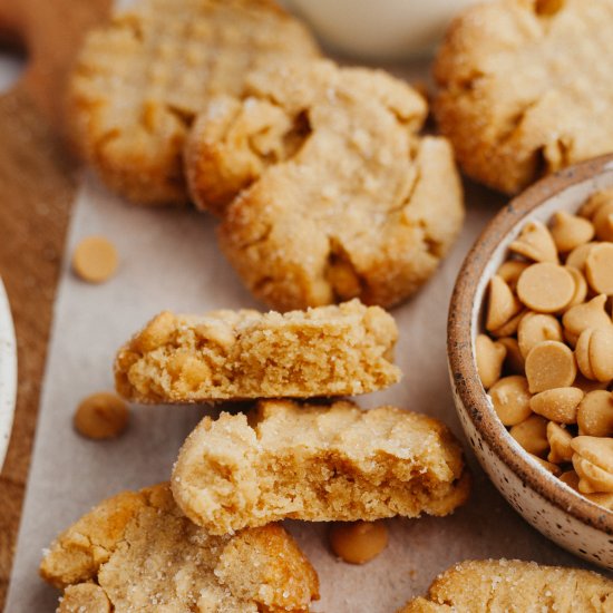 Small Batch Peanut Butter Cookies