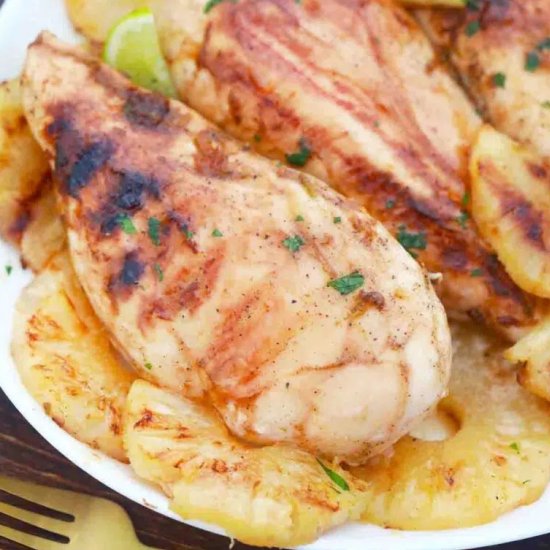 Grilled Pineapple Chicken