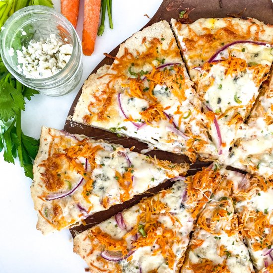 Bold Buffalo Chicken Pizza