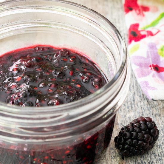 Blackberry Skillet Jam