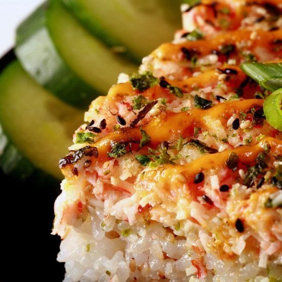 Easy Sushi Bake [Sushi Casserole]