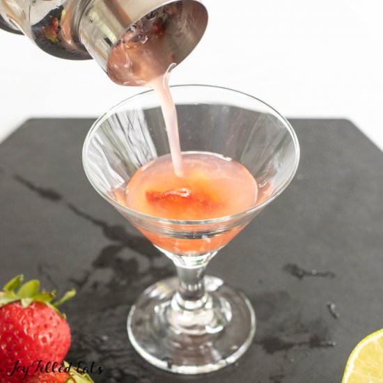 Strawberry Gimlet