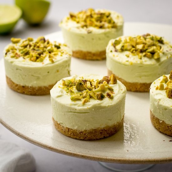 Avocado Cheesecake with lime