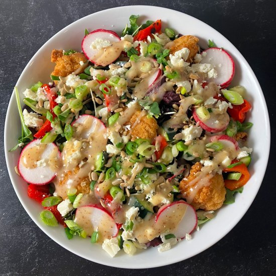 Popcorn Chicken Salad Recipe