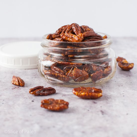 Honey Candied Pecans