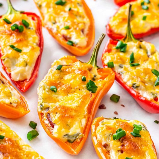 Cream Cheese Bell Peppers Appetizer