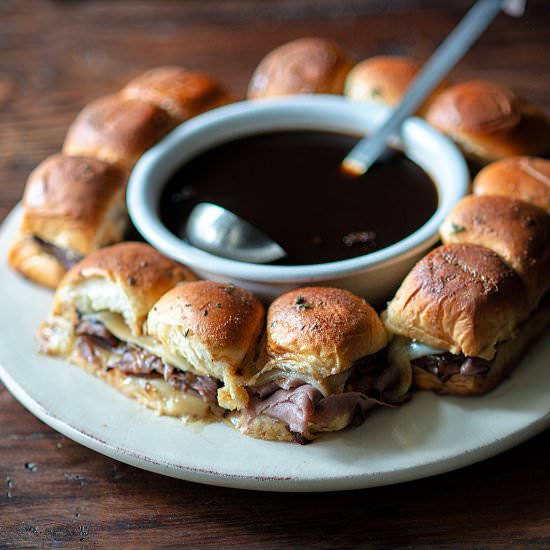 French Dip Sliders