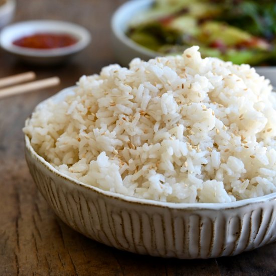 The Best Creamy Coconut Rice