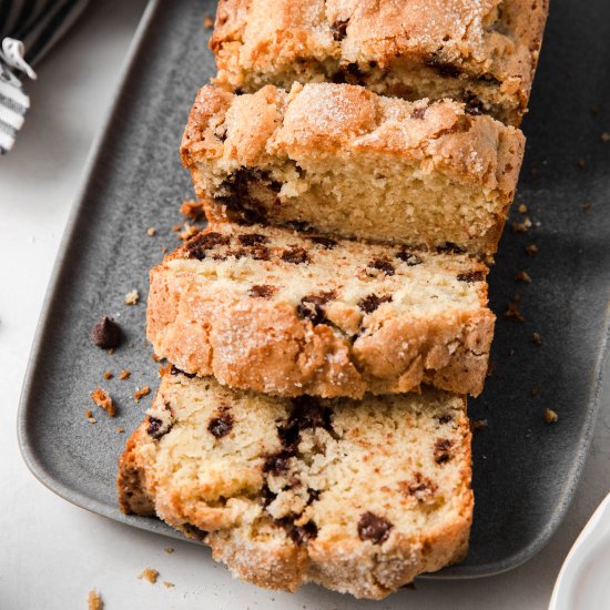 Chocolate Chip Loaf Cake