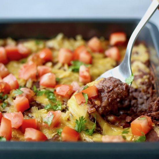 Cheesy Vegan Black Bean Dip