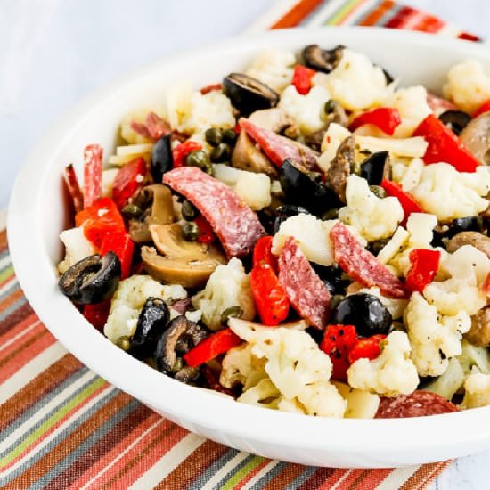 Cauliflower Antipasto Salad