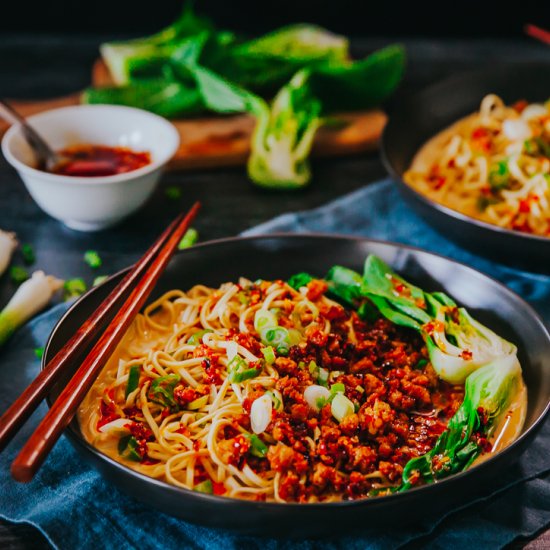 Spicy Tan Tan Ramen Bowls